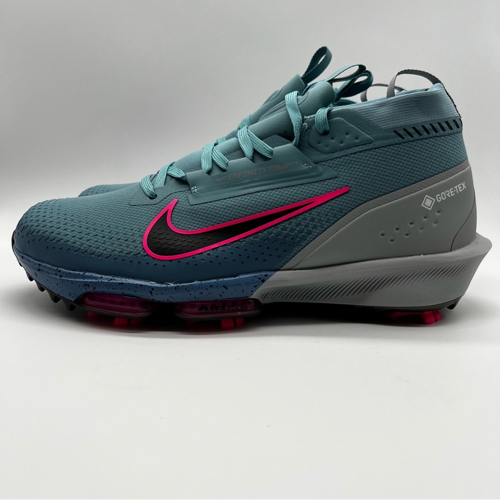 Nike Infinity Tour Next% 2 GTX Gore-Tex Golf Shoes FV4897-400 - Picture 3 of 9